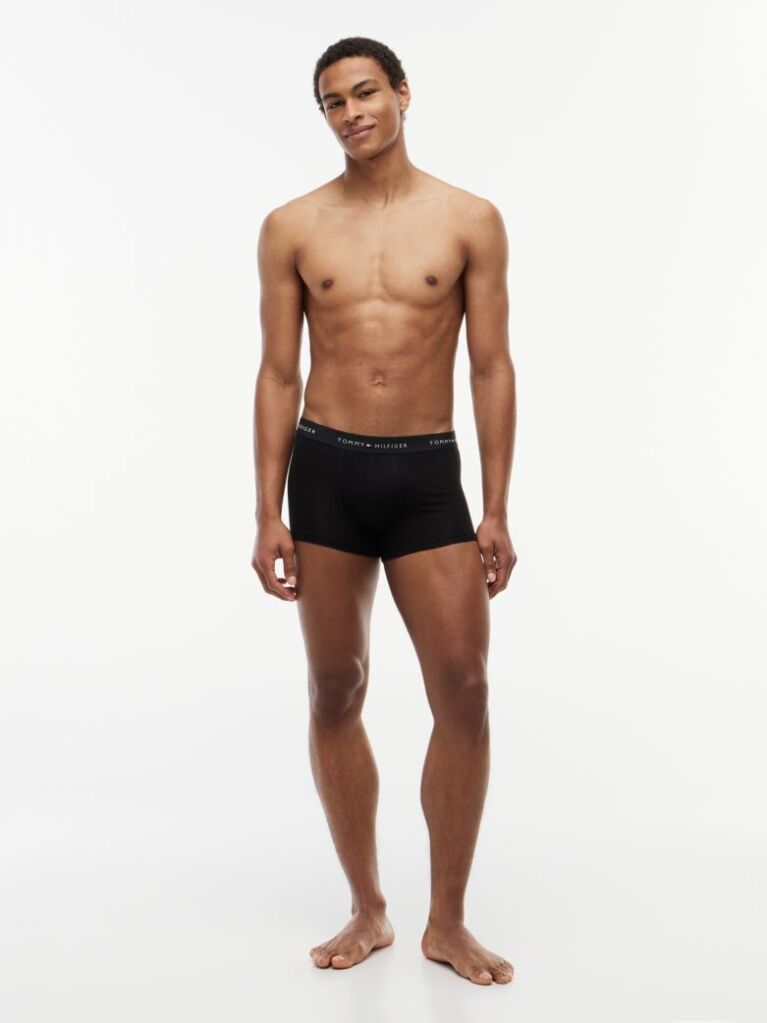 Multi 3-Pack Signature Repeat Logo Waistband Trunks  Men