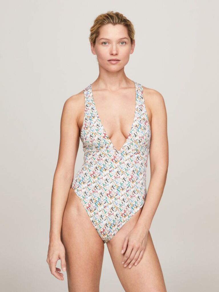 Multi Costum De Baie TH Monogram  Femei