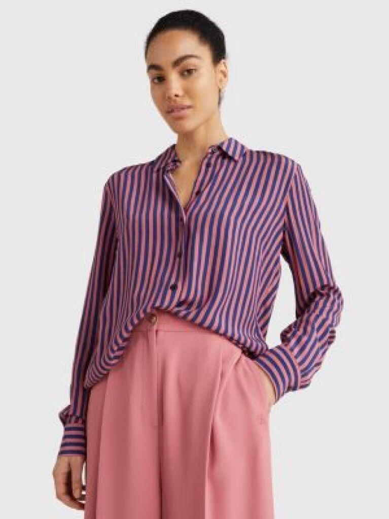 Multi Camasa Regular Fit Monogram Din Vascoza  Femei