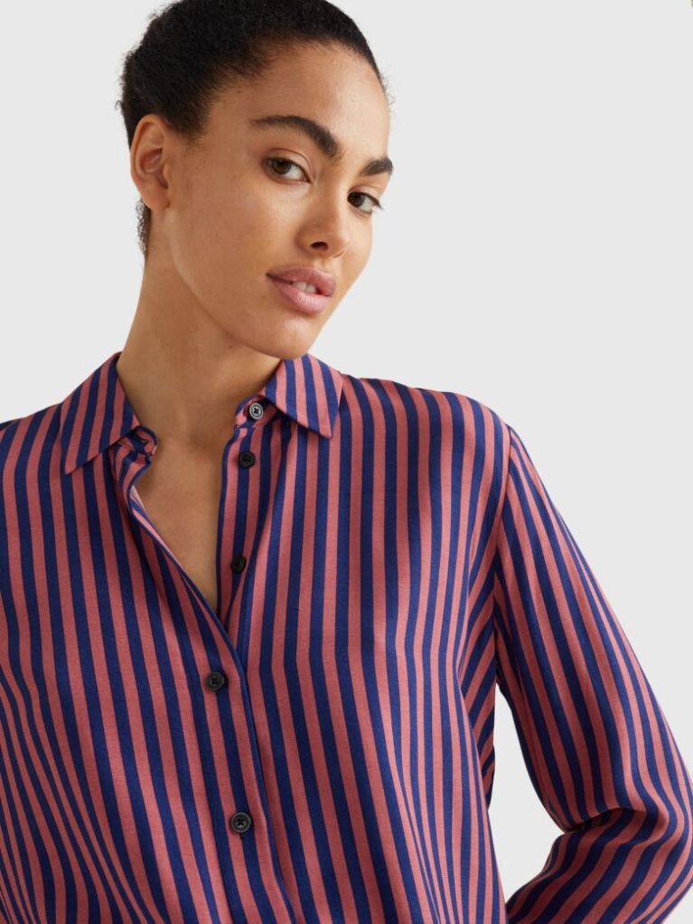 Multi Camasa Regular Fit Monogram Din Vascoza  Femei