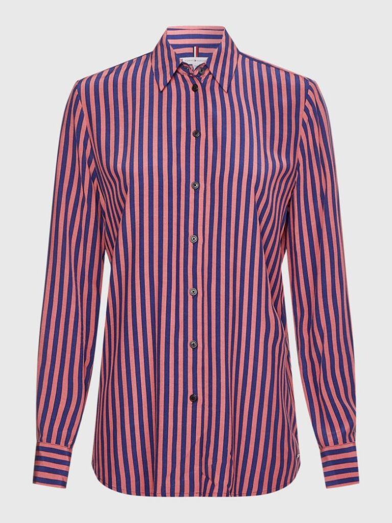 Multi Camasa Regular Fit Monogram Din Vascoza  Femei