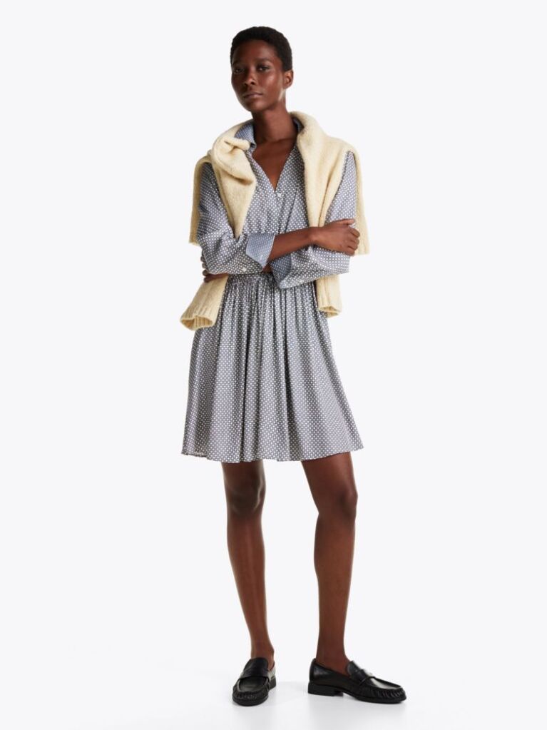 Multi Rochie Mini Fit And Flare Cu Centura  Femei