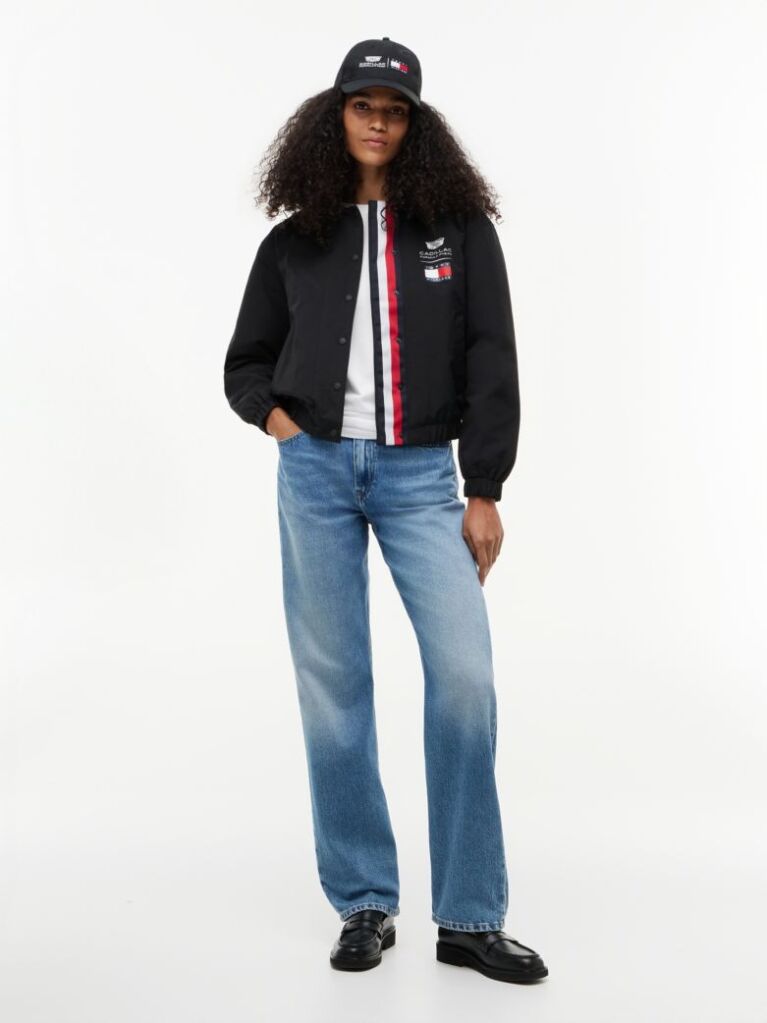 Negru TH x Cadillac Formula 1® Team Jacheta Cu Logo  Femei
