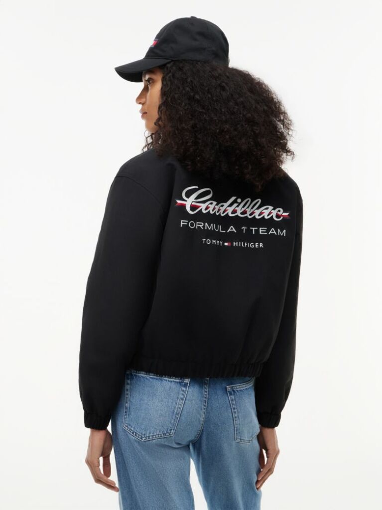 Negru TH x Cadillac Formula 1® Team Jacheta Cu Logo  Femei