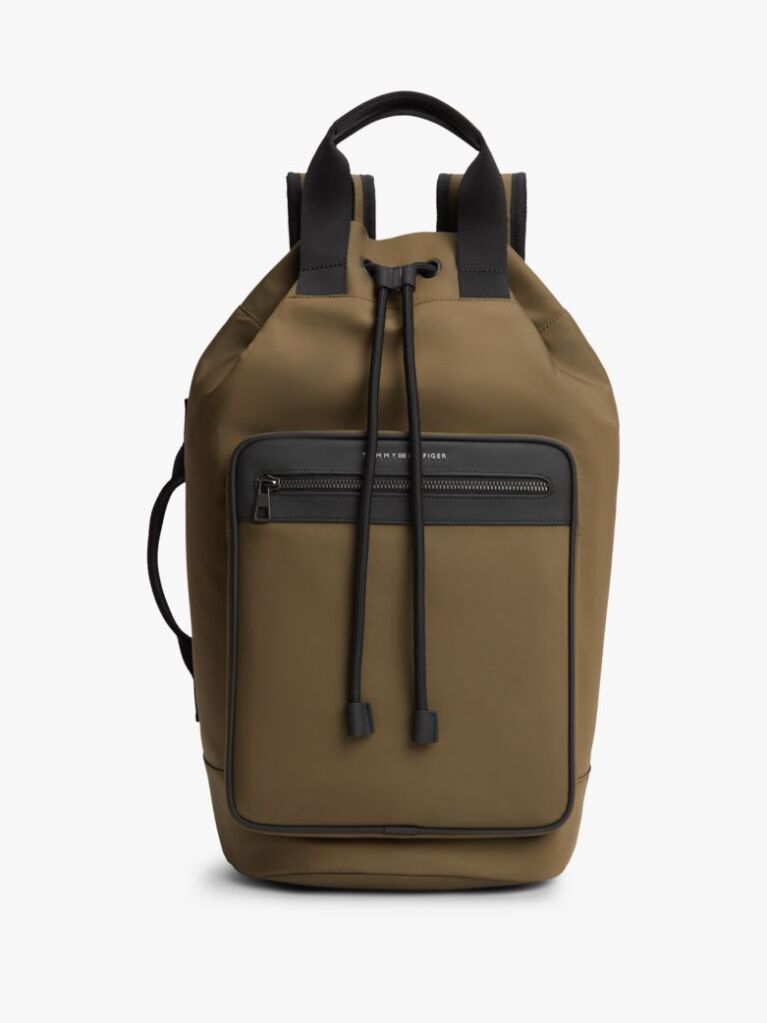Verde Rucsac Cu Logo Metalic  Barbati