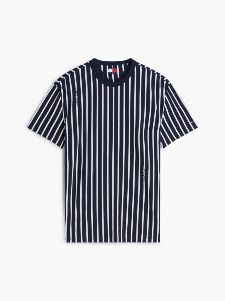Multi Vertical Stripe T-Shirt  Men