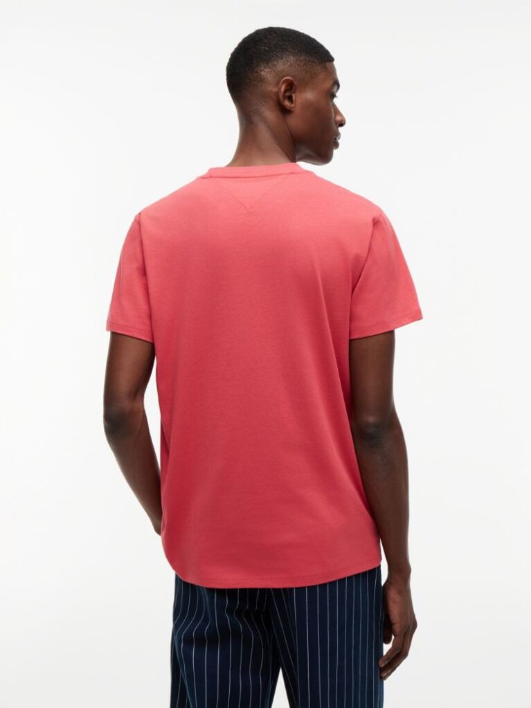 Red Logo Graphic Slim T-Shirt  Men