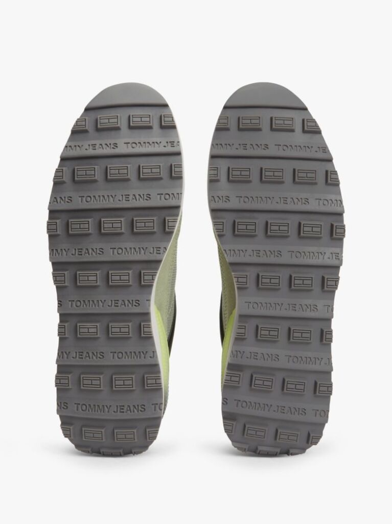 Green Tech Mixed Texture Cleat Trainers  Men