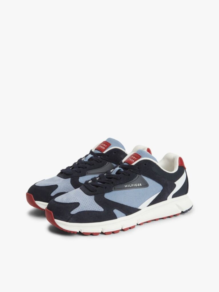 Multi Suede Outdoor Trainers  Men