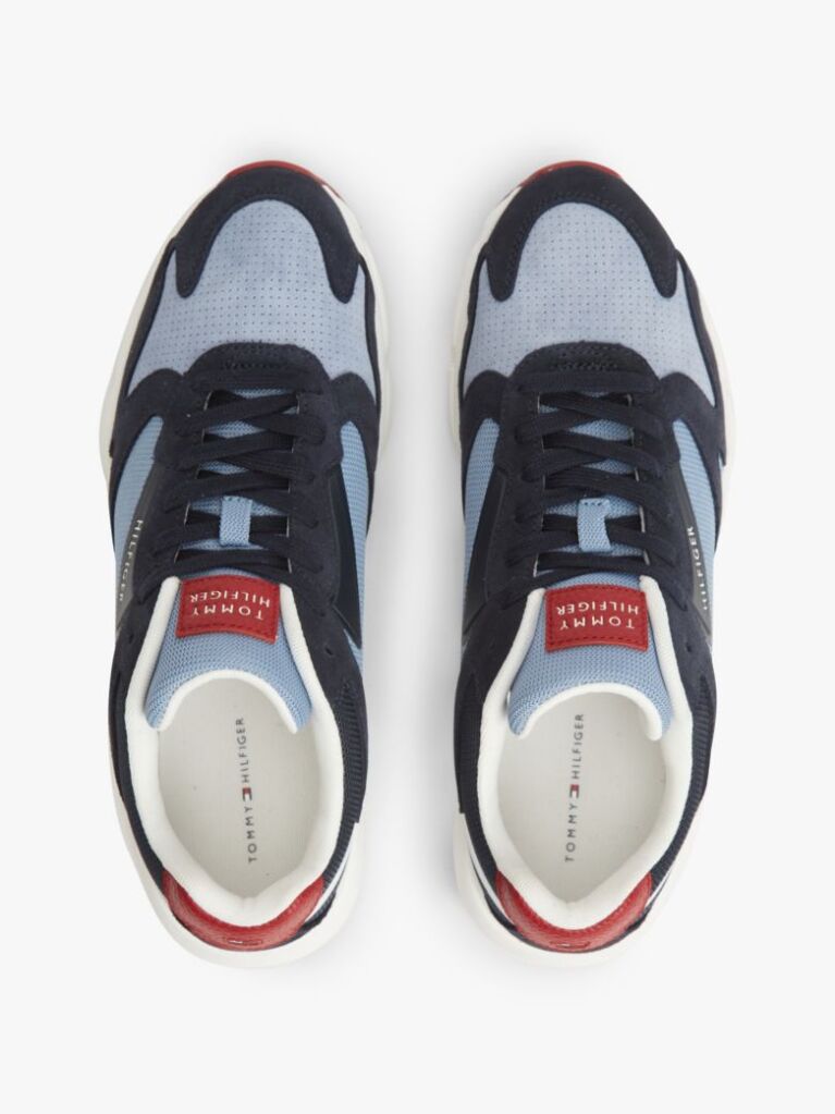 Multi Suede Outdoor Trainers  Men