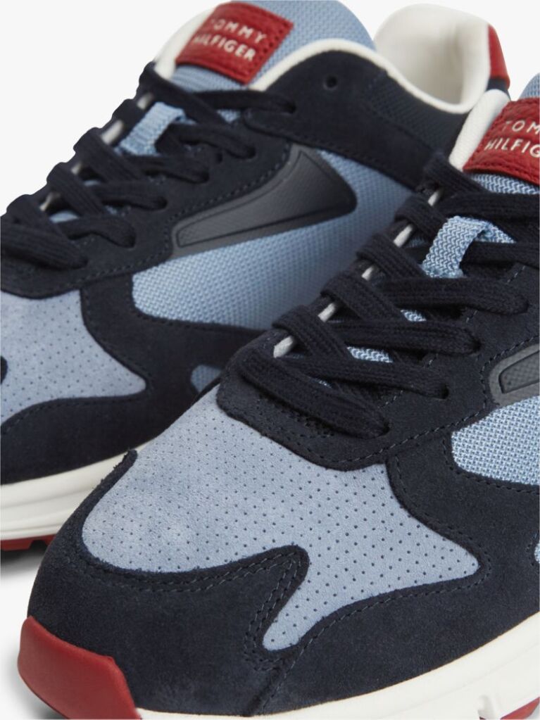 Multi Suede Outdoor Trainers  Men