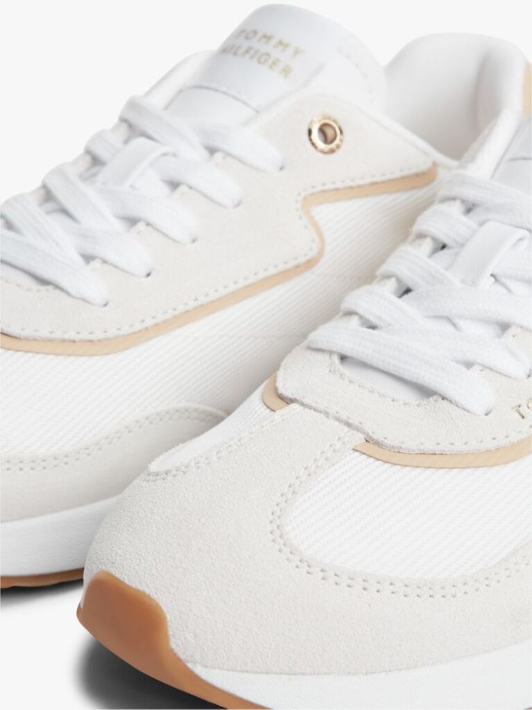 Multi Suede Lace-Up Trainers  Women
