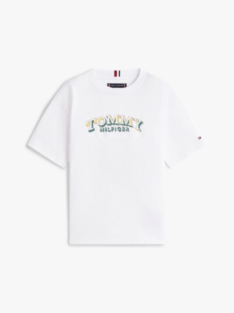 Alb Tricou Cu Imprimeu 3D Cu Steag  Baieti