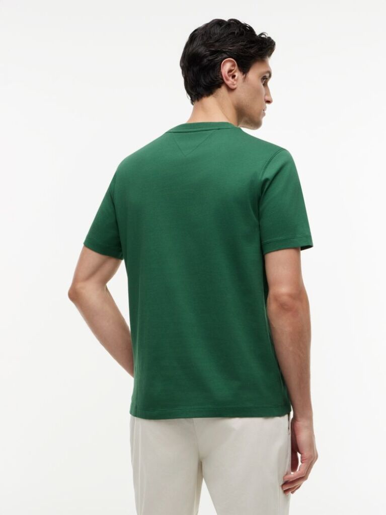 Green Floral Graphic Pocket T-Shirt  Men