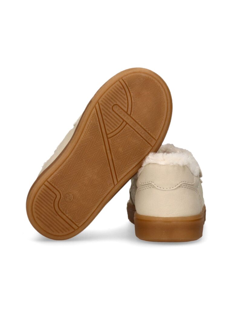 Bej Adidasi Cu Velcro Si Teddy  Fete