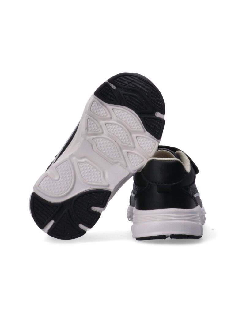 Negru Adidasi Cu Logo Si Inchidere Hook And Loop  Fete