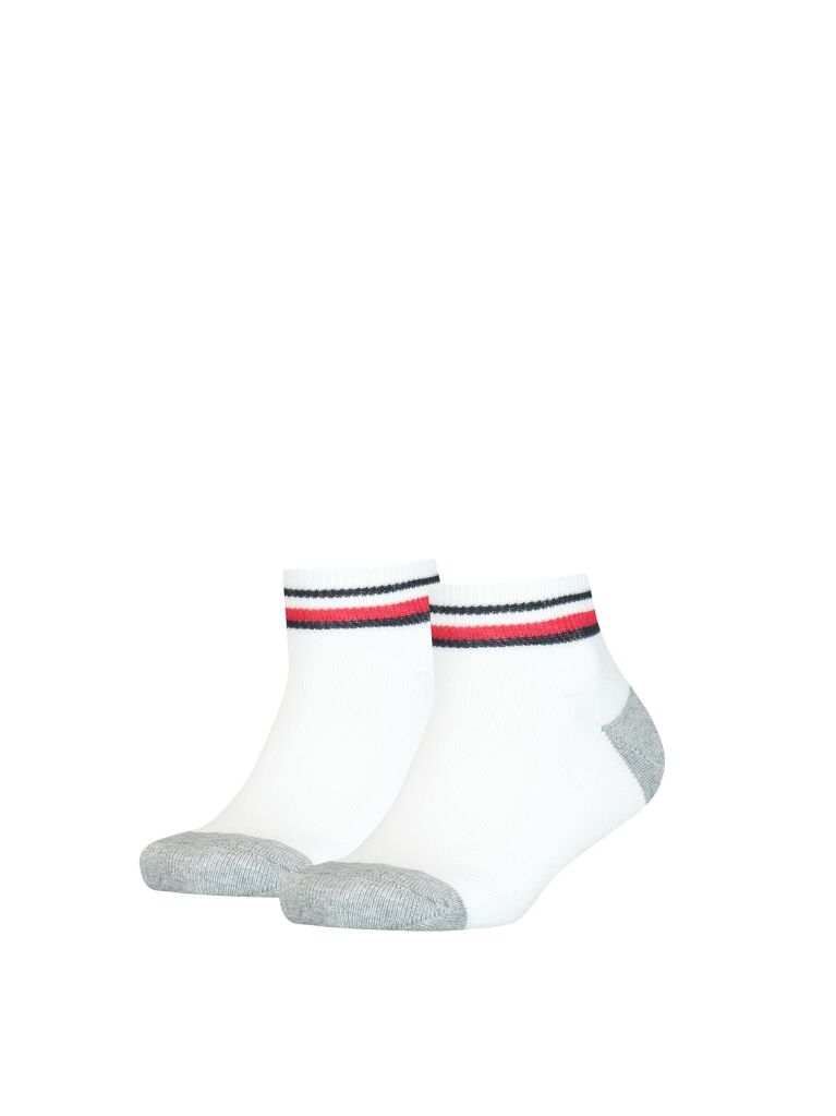 White Kids' 2-Pack Ankle Socks  Kids Unisex