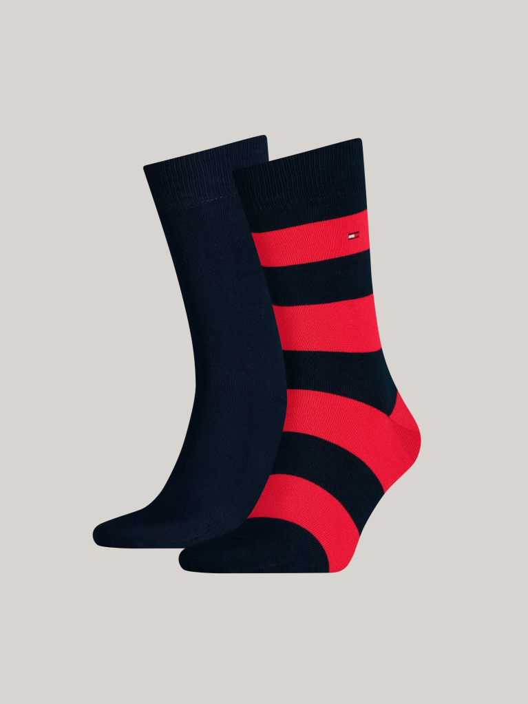 Multi 2-Pack Men's Rugby Socks  Men
