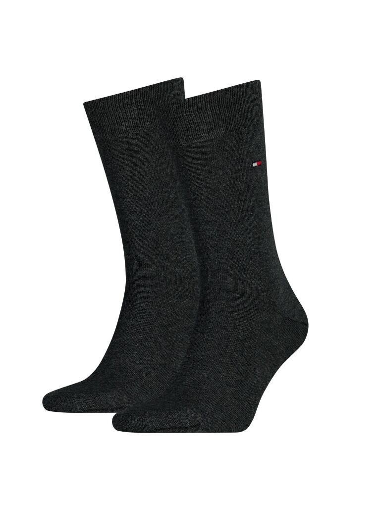 Grey 2-Pack Cotton Blend Men Socks  Men