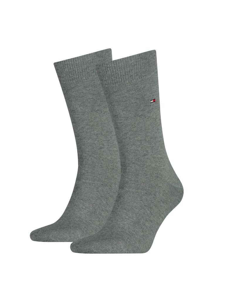 Grey 2-Pack Cotton Blend Men Socks  Men