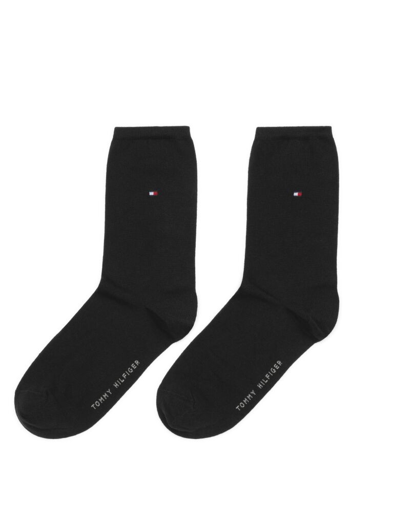 Black 2-Pack Stretch Cotton Blend Women Socks  Women
