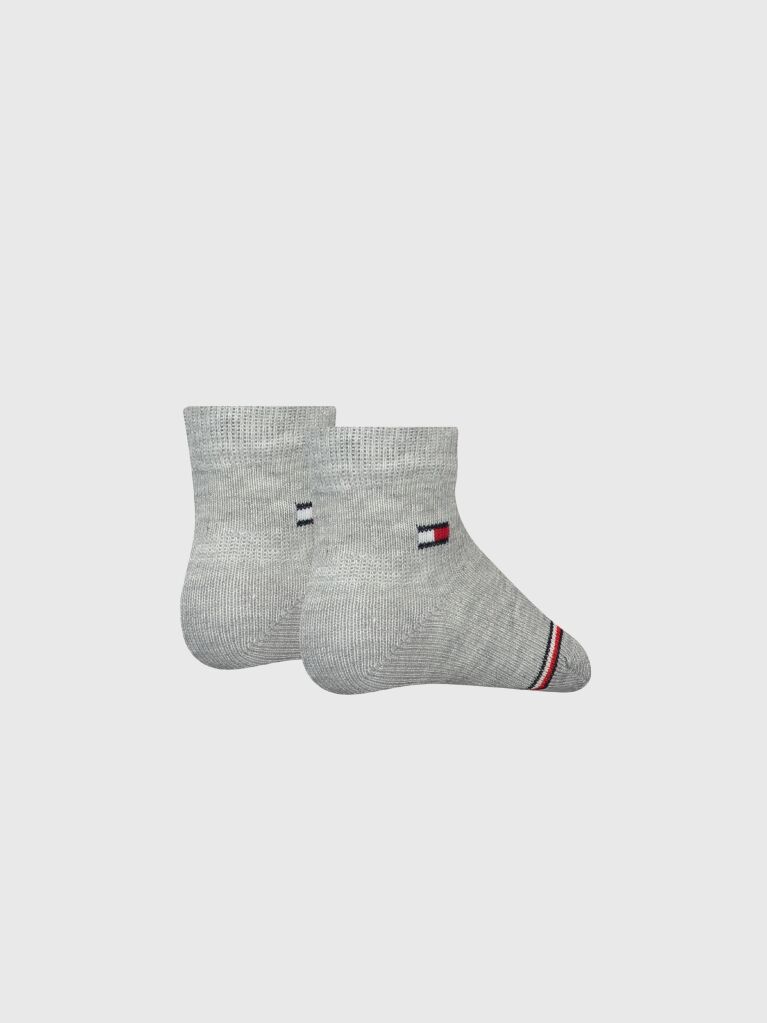 Gri 2 Pack Cu Sosete Clasice Pentru Bebelusi Tommy Hilfiger  Nou nascuti