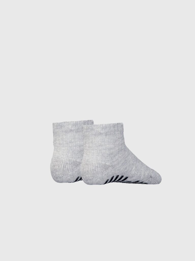 Grey Tommy Hilfiger Baby Classic Socks 2 Pack  Newborn