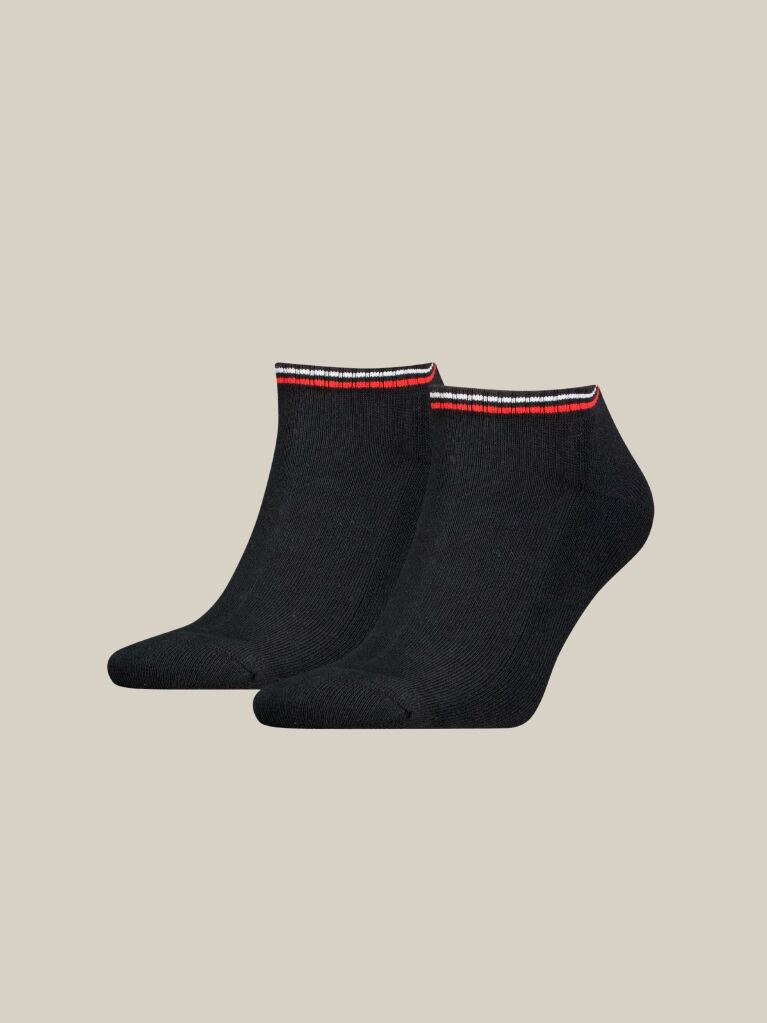 Black Unisex Sneaker socks 2 pack  Unisex