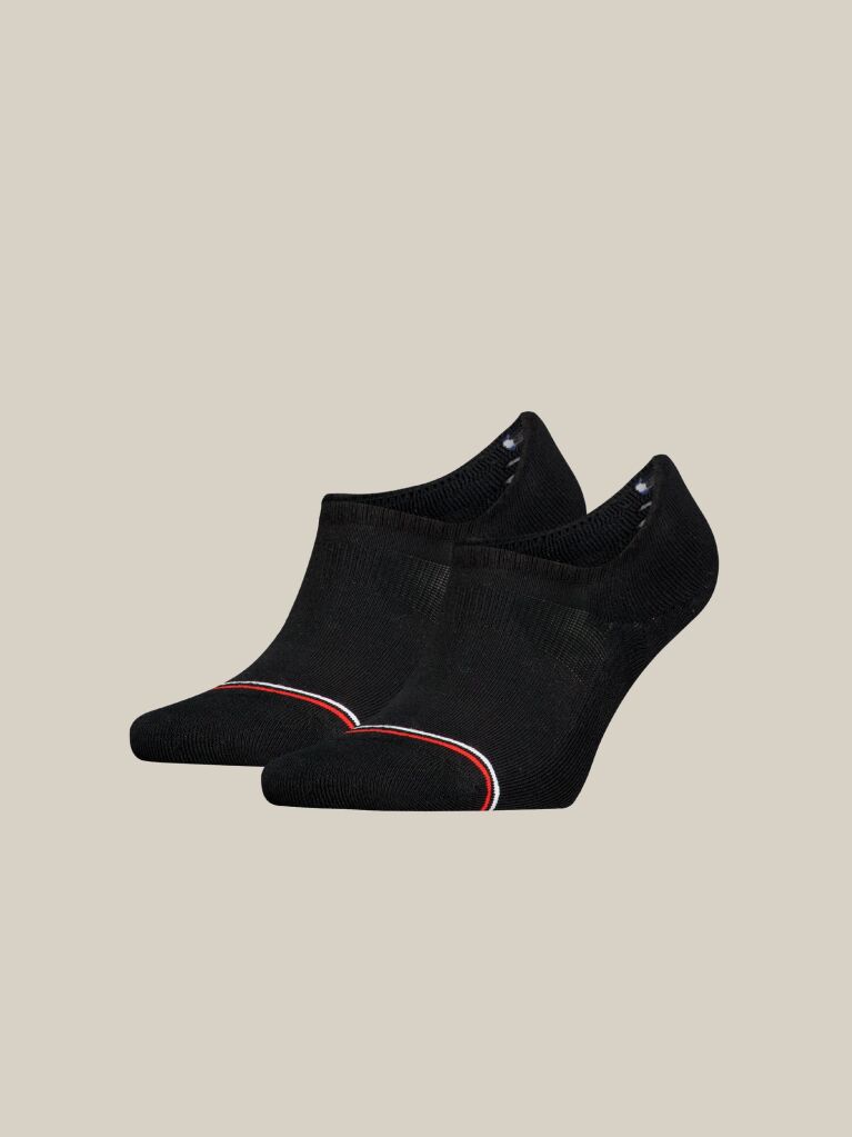 Negru Set 2 Sosete Unisex Subtile  Unisex