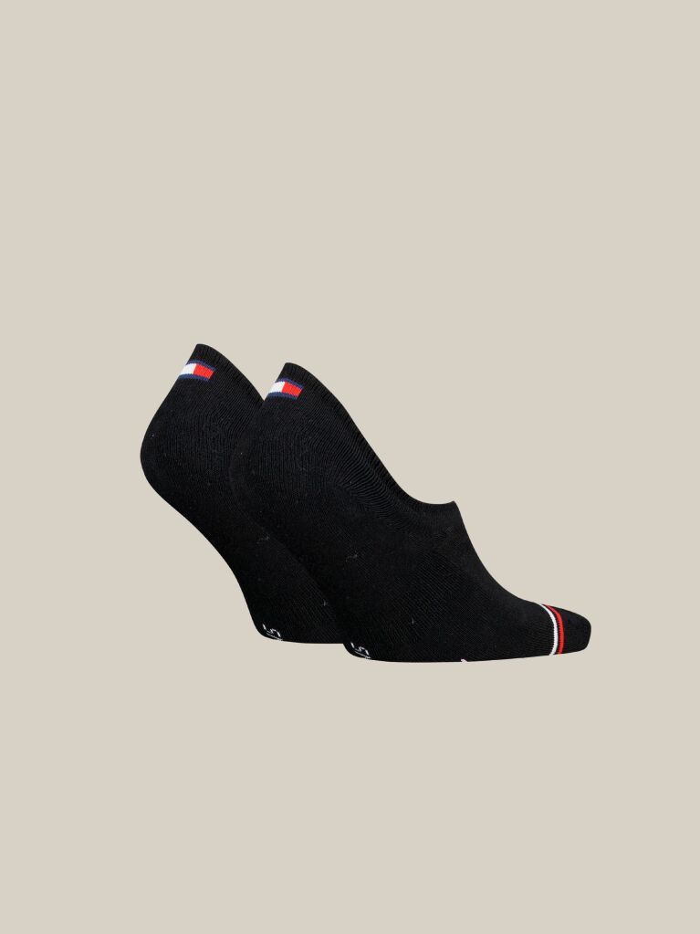 Negru Set 2 Sosete Unisex Subtile  Unisex