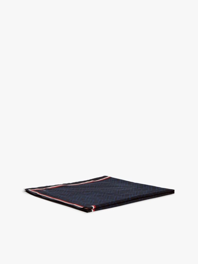 Blue Hilfiger Flag Square Scarf  Men