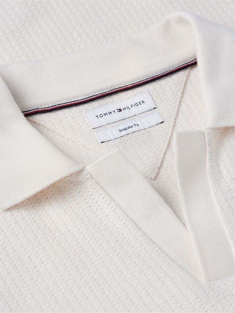 Bej Polo Jacquard Cu Croiala Regular  Barbati