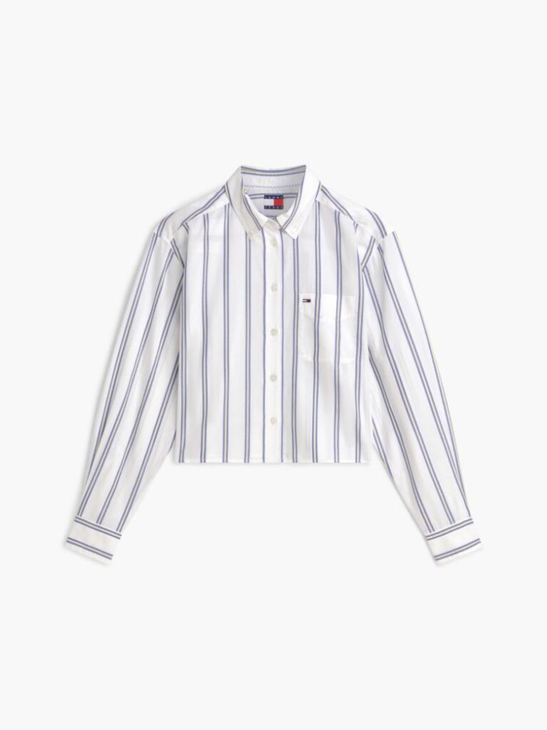 Multi Camasa Cropped Cu Croiala Lejera  Femei