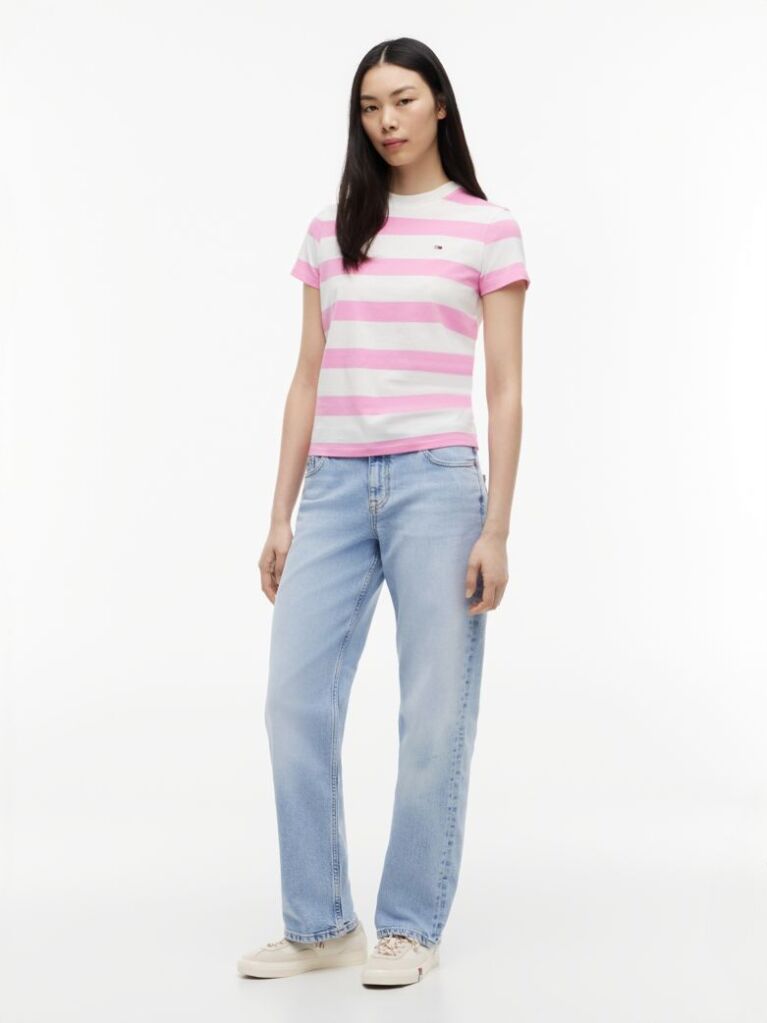 Multi Flag Jersey T-Shirt  Women