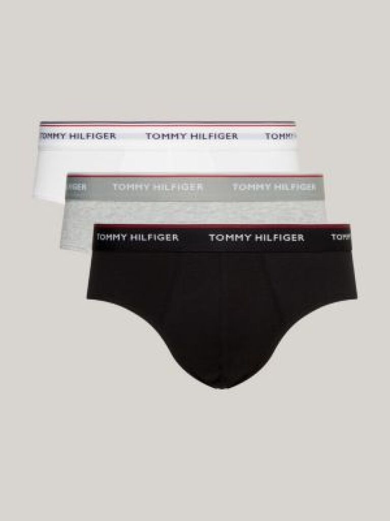 Gri 3-Pack Chiloti Din Bumbac  Barbati