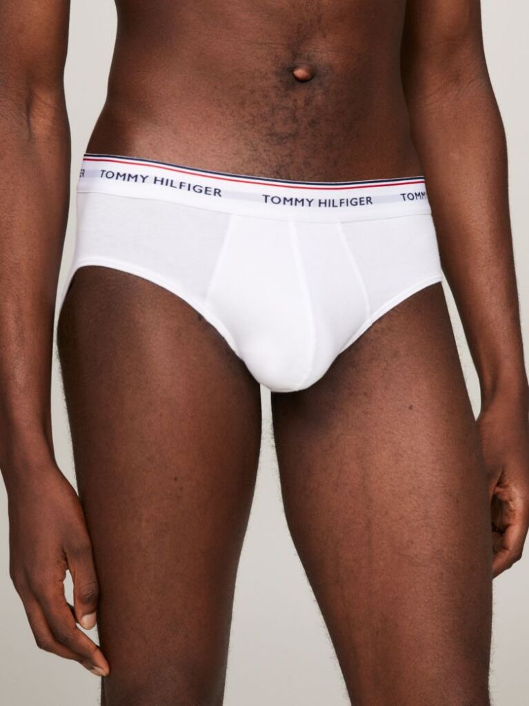 Gri 3-Pack Chiloti Din Bumbac  Barbati