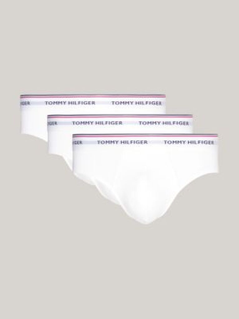 Alb 3-Pack Chiloti Din Bumbac  Barbati