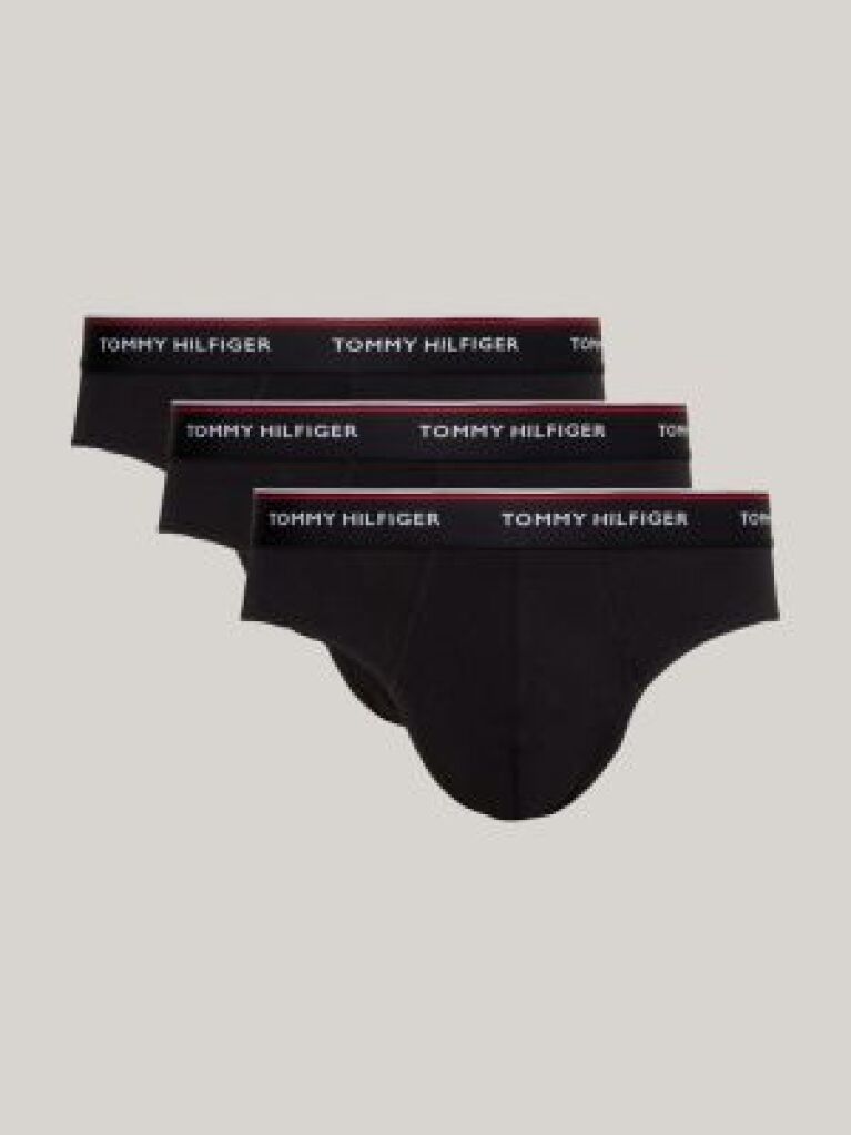Negru 3-Pack Chiloti Din Bumbac  Barbati
