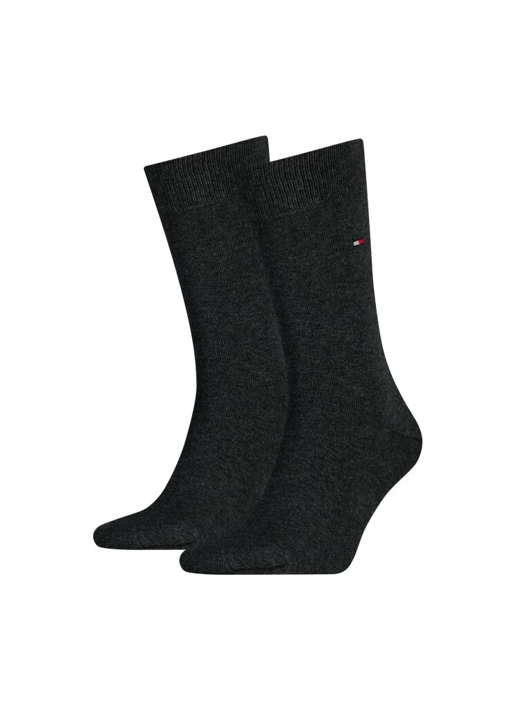Grey 2-Pack Cotton Blend Men Socks  Men