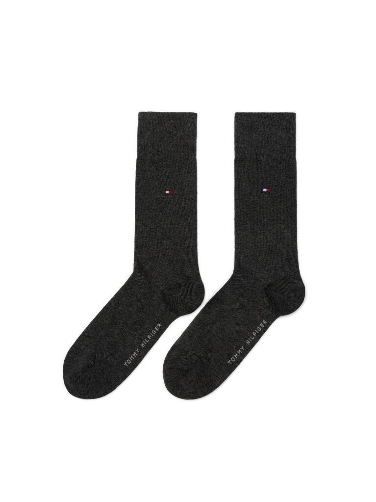 Grey 2-Pack Cotton Blend Men Socks  Men