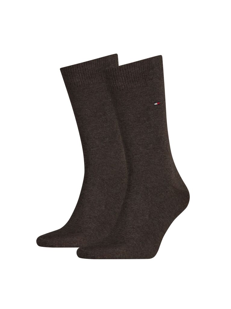 Brown 2-Pack Cotton Blend Men Socks  Men