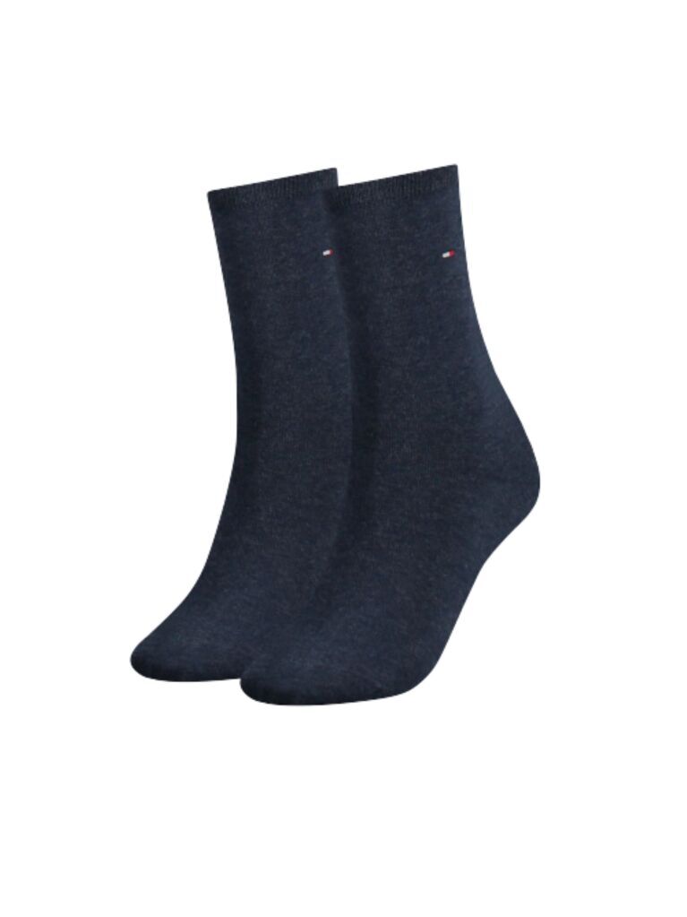 Blue 2-Pack Sosete Clasice TH Pentru Femei  Femei