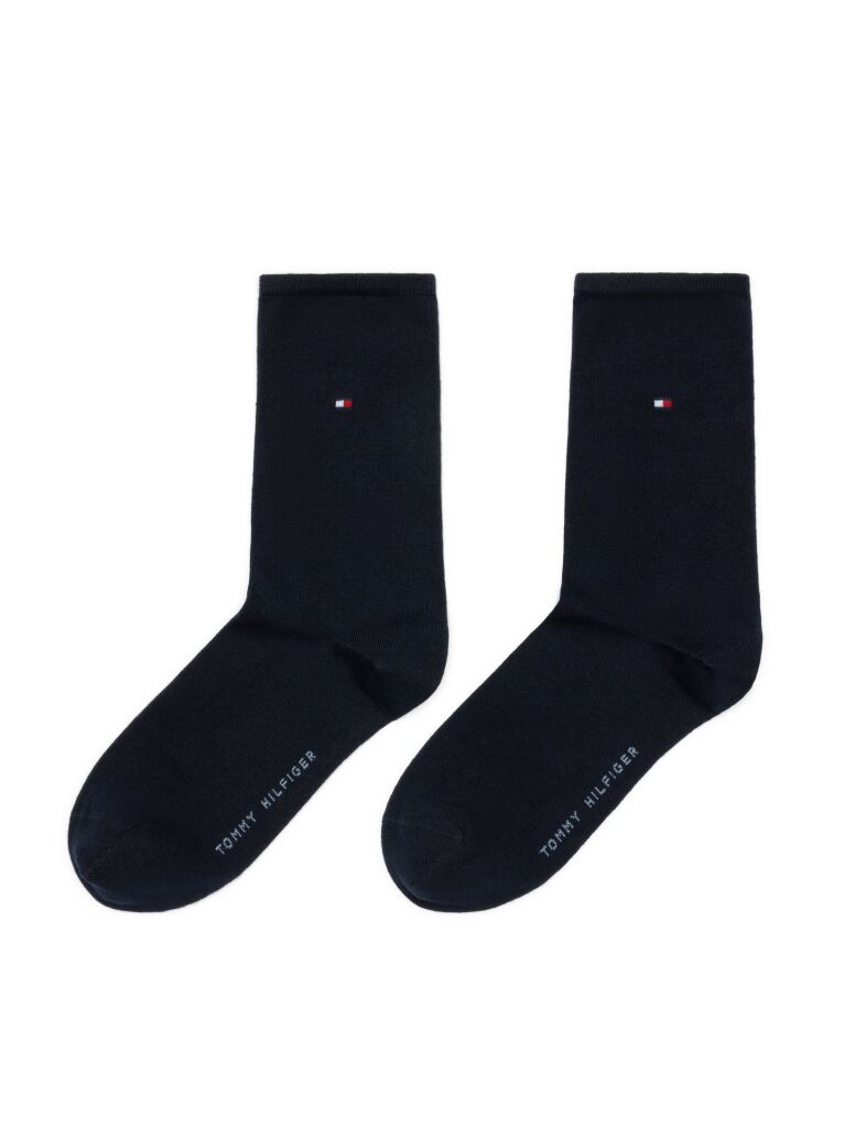 Blue 2-Pack Sosete Clasice TH Pentru Femei  Femei