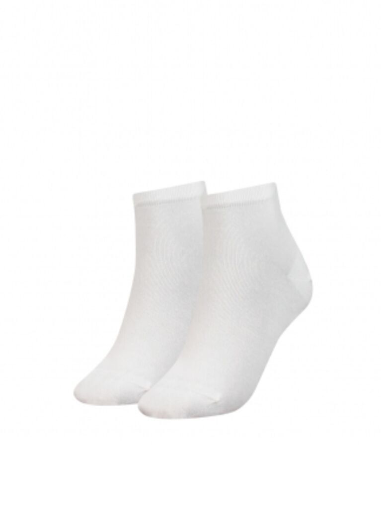 Alb 2-Pack Sosete Scurte Din Bumbac Elastic  Femei