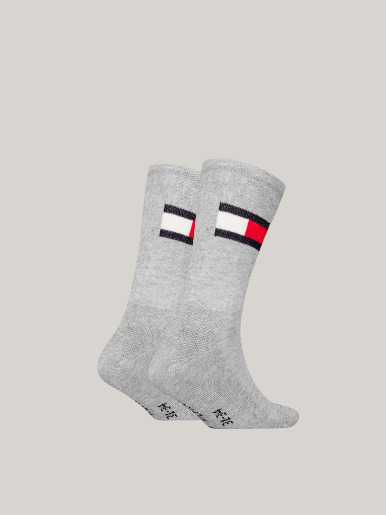 Gri Set 2 Perechi De Sosete Tommy Hilfiger  Copii unisex