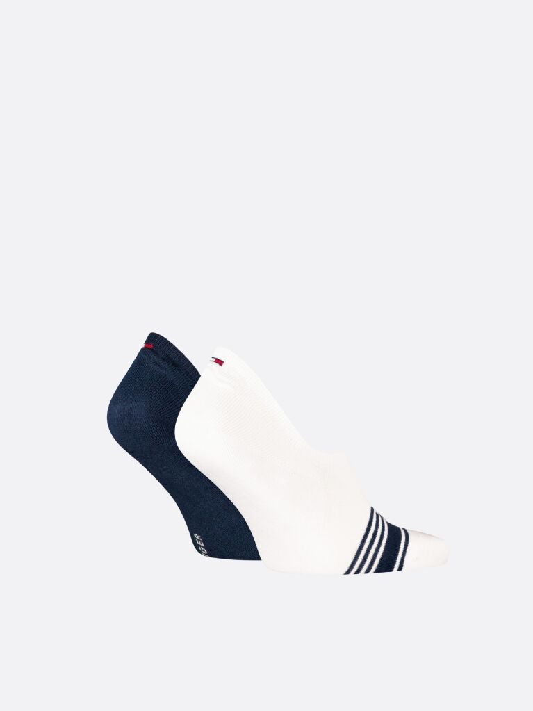 Alb 2 Pack - Sosete Invisible Footie Pentru Barbati Tommy Hilfiger  Barbati