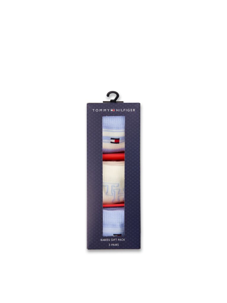 Multi 3-Pack Socks Gift Box  Newborn