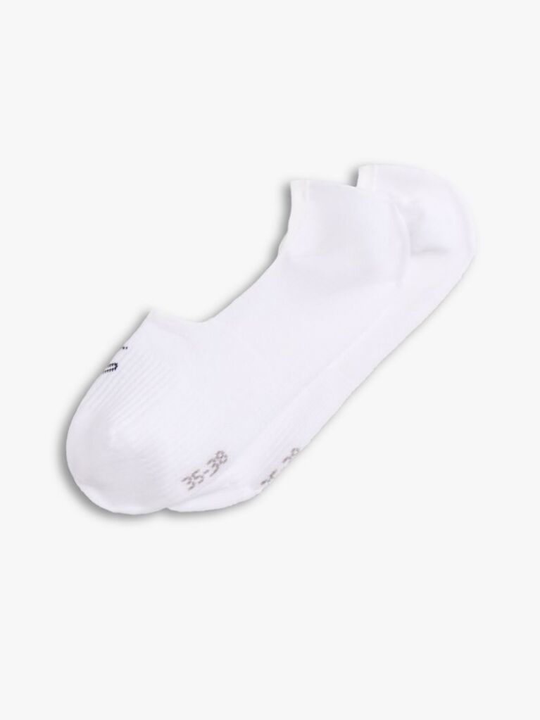 Alb 2-Pack Sosete Cu Logo Ribbed  Femei