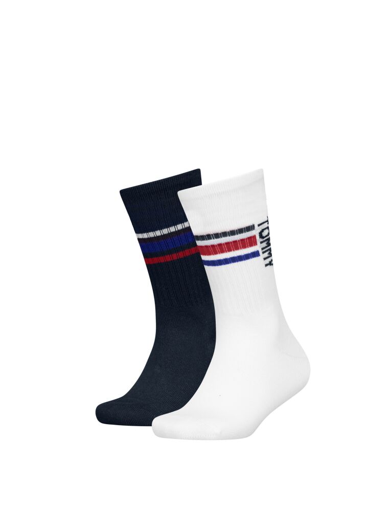 Multi Tommy Hilfiger 2 Pack Sosete Classice  Copii unisex