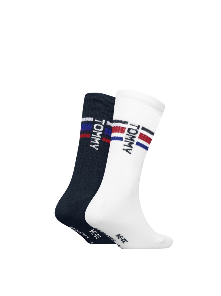 Multi Tommy Hilfiger 2 Pack Sosete Classice  Copii unisex